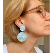 VENUS S bleue marbrée - Francine BRAMLI Paris