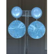 VENUS S bleue marbrée - Francine BRAMLI Paris