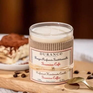 Bougie TIRAMISÙ CAFÉ - DURANCE 180gr
